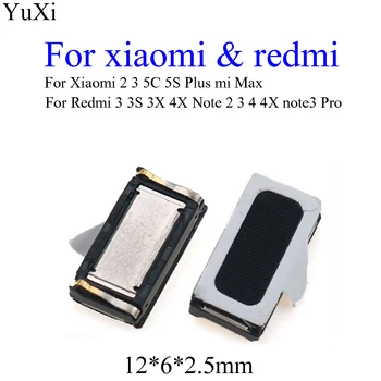 Bendra Ausinių garsiakalbio už Xiaomi 2 3 5C 5S Plius mi Max Redmi 3 3 3X 4X Pastaba 2 3 4 4X note3 Pro mobilusis telefonas 12*6*2.5 mm