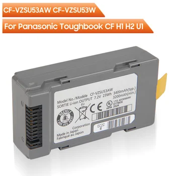 Originalaus Akumuliatoriaus CF-VZSU53AW CF-VZSU53W Už Panasonic Toughbook CF H1 H2 U1 Įkrovimo Baterija (akumuliatorius 3400mAh
