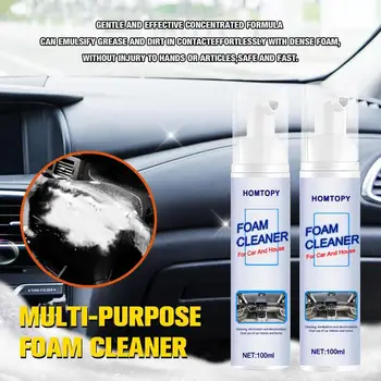 Putų Cleaner 100 ML Universalus Putų Cleaner Spray Putos Cleaner automobilį ir Namą Citrinų Skonio Odos Deaktyvavimo Valymas