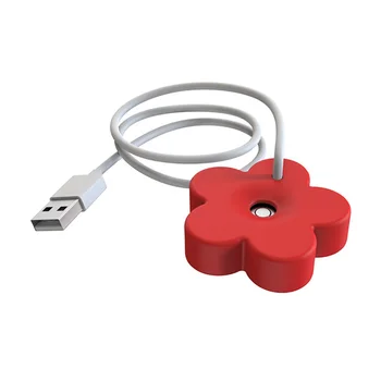 USB Nešiojamas Mini Asmens Drėkintuvai Mažos šalto Rūko Išjungti 8H Auto-Off Drėkintuvas Office Raudona